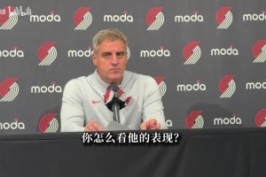 13+4+4杨瀚森获主教练和莫兰特肯定：很满意他的进步！